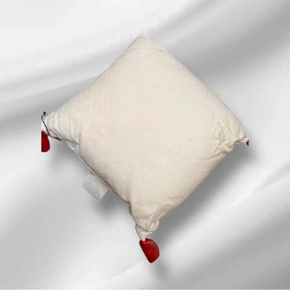 Hearth & Hand Holiday Red Pillow nwt‎